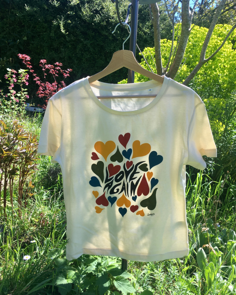 T-Shirt Love again Femme